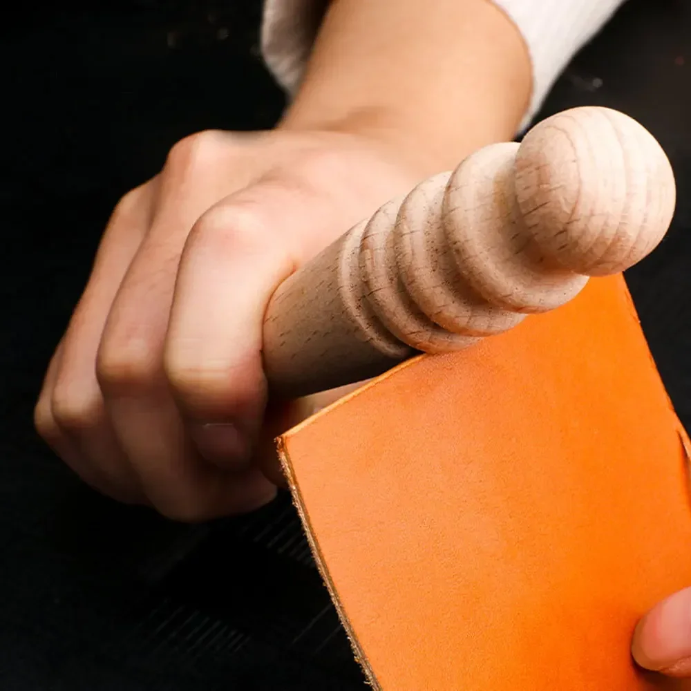 Leather Work Organiser - متعددة الحجم الخشب Slicker الجلود الخشب