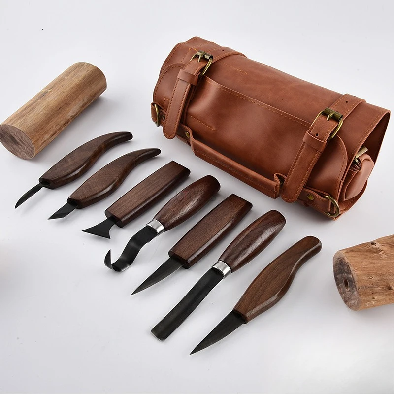 Beginner Leatherwork Kit - مجموعة أدوات نحت الخشب الفاخرة المصنوعة