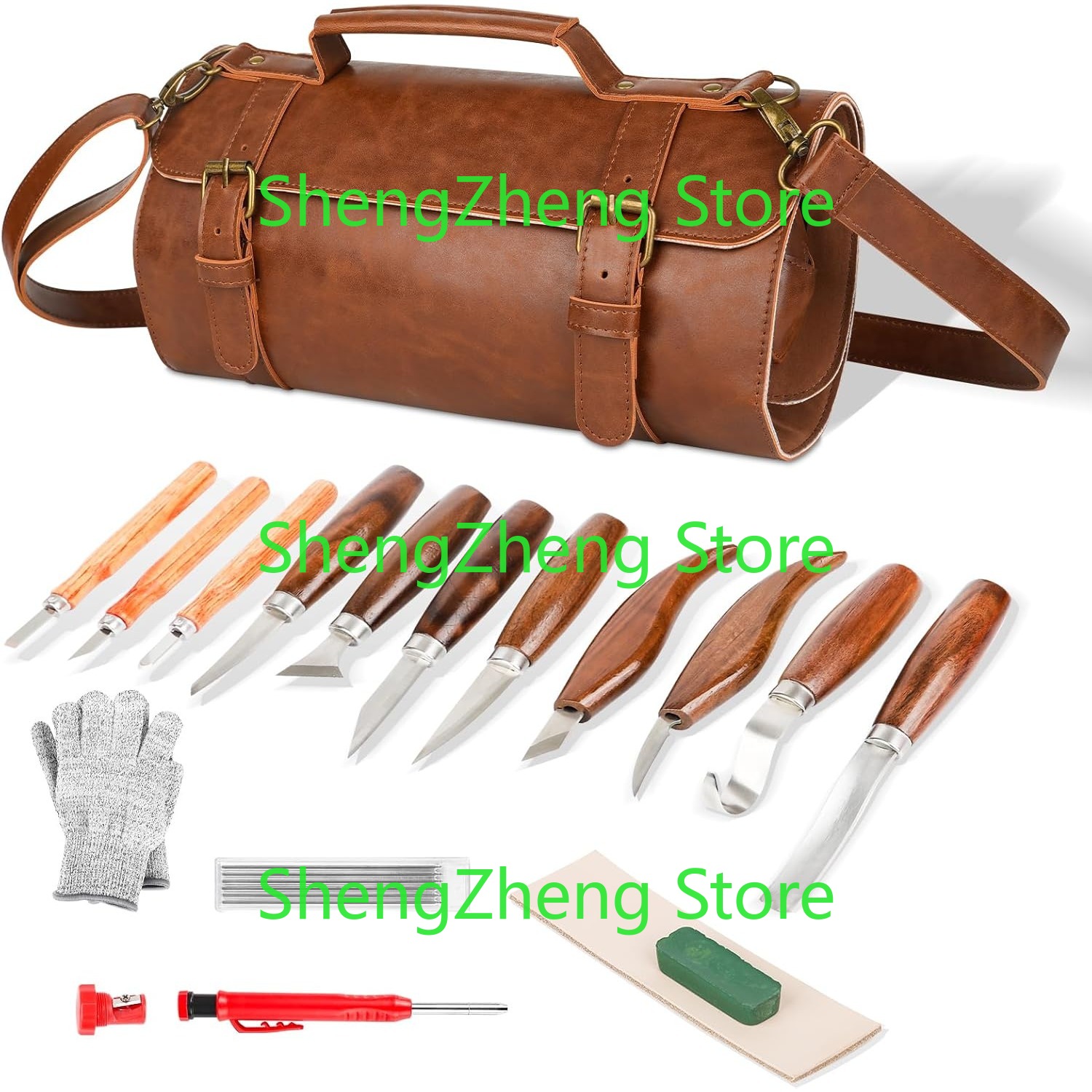 Beginner Leatherwork Kit - أطقم أدوات نحت الخشب طقم أدوات
