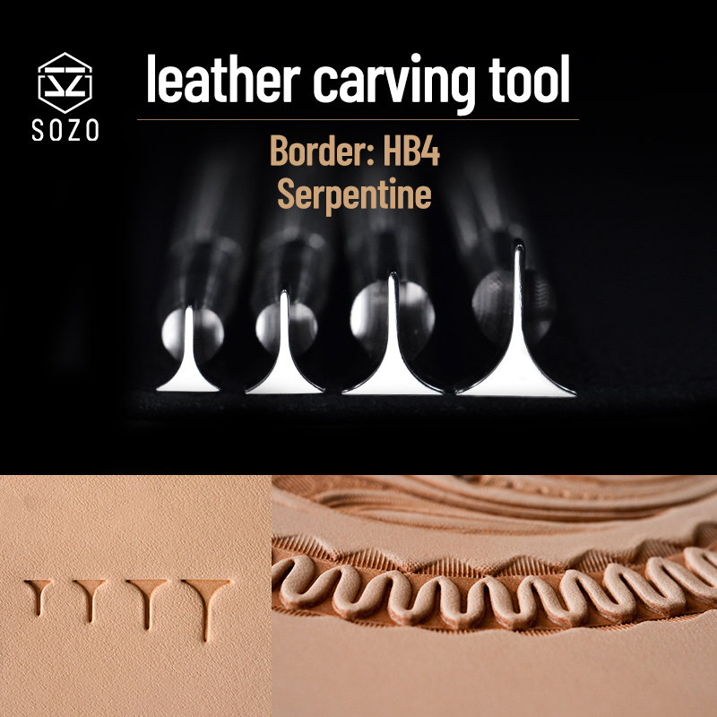 Leatherwork Embossing - SOZO HB4 الجلود الحرفية العمل ختامة