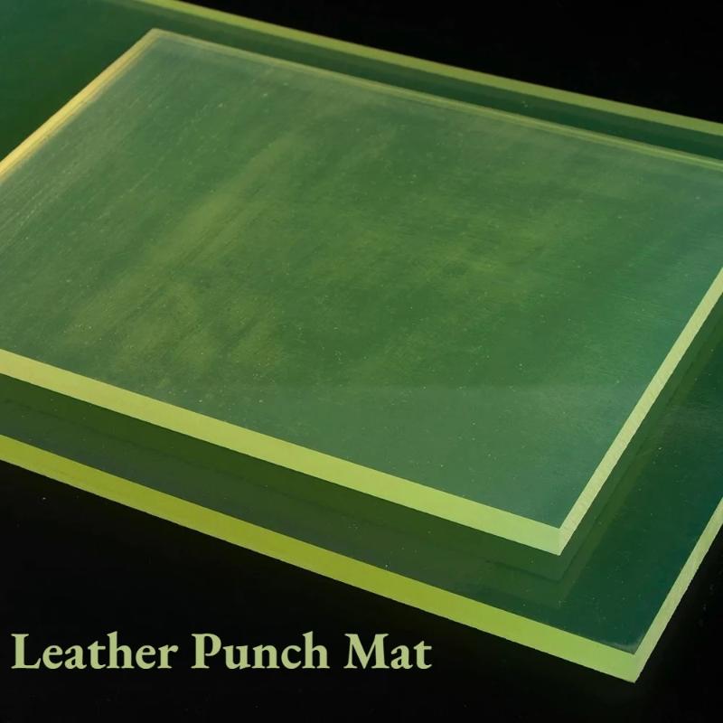 لوح تقطيع وتخريم من البولي يور - مراجعة Leatherwork Embossing وسعره