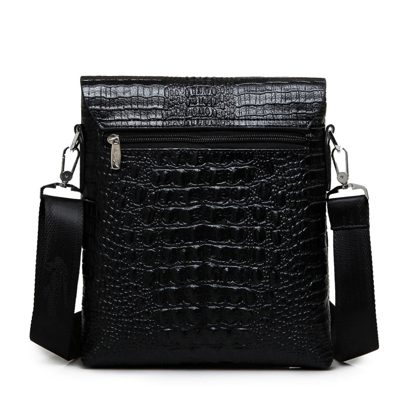 حقيبة كتف من جلد التمساح للرجا - مراجعة Leather Work Bag Men وسعره