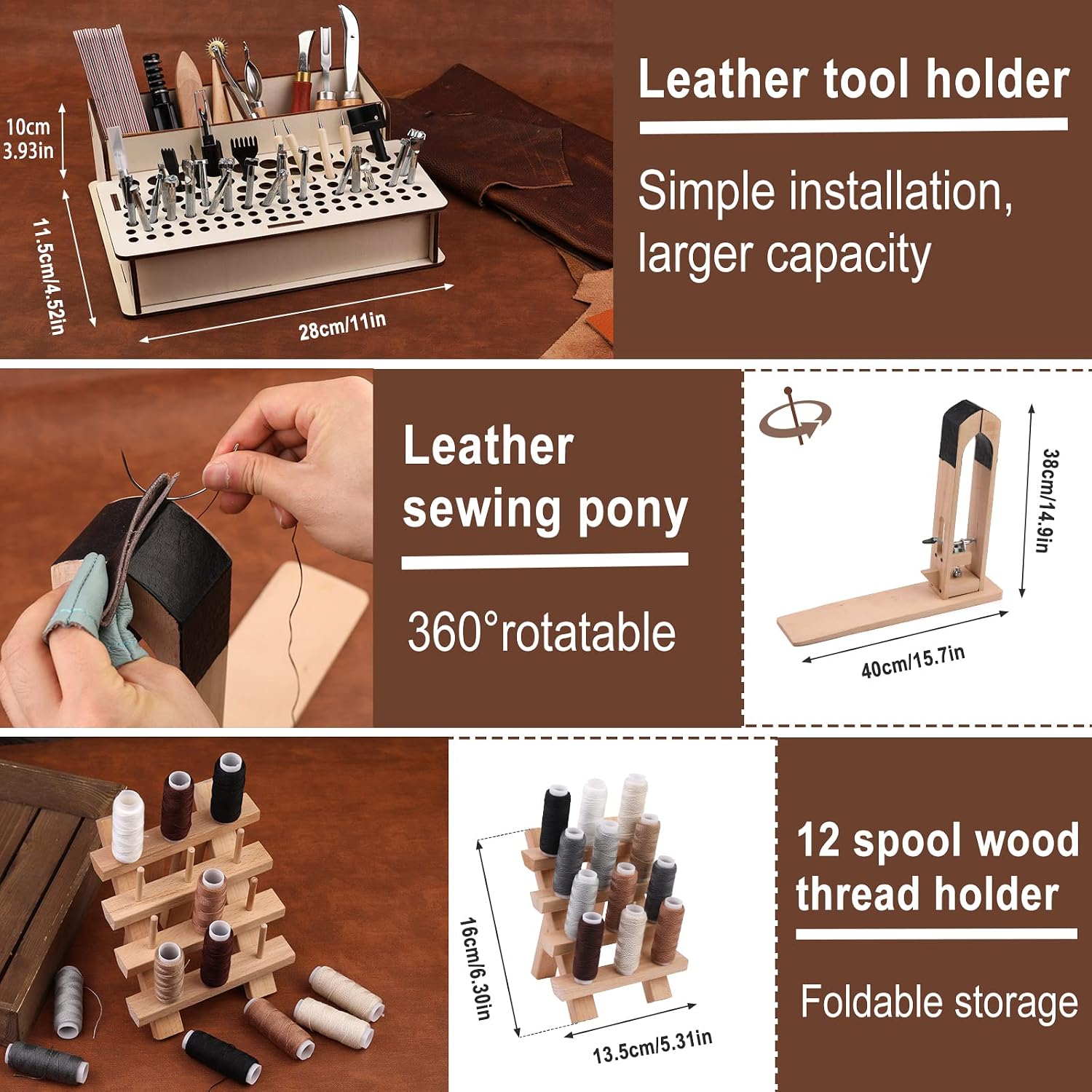مجموعة أدوات عمل بالجلد للمبتد - مراجعة Beginner Leatherwork Kit وسعره