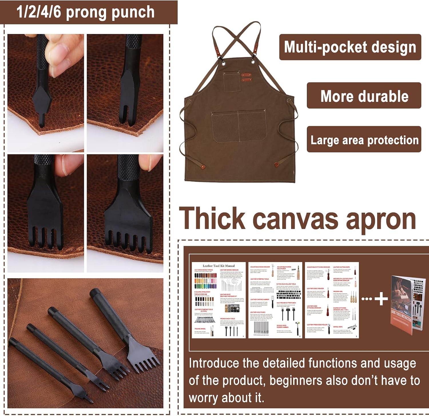 مجموعة أدوات عمل بالجلد للمبتد - مراجعة Beginner Leatherwork Kit وسعره