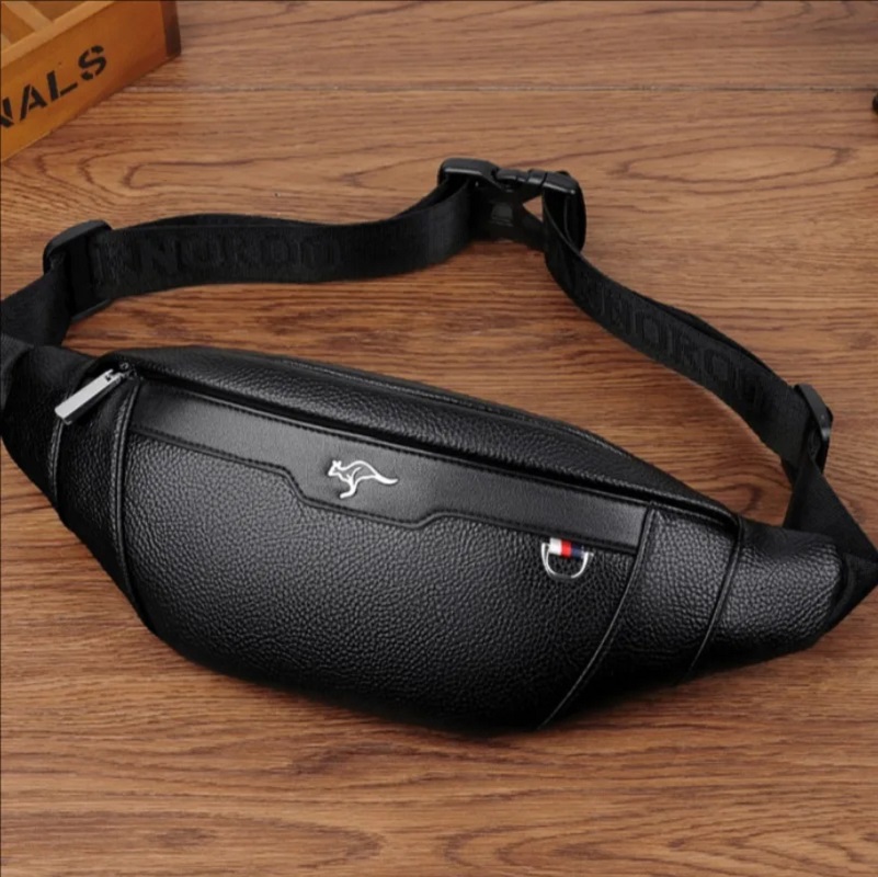 حقيبة خصر جلدية للأعمال متعددة - مراجعة Leather Work Bag Men وسعره