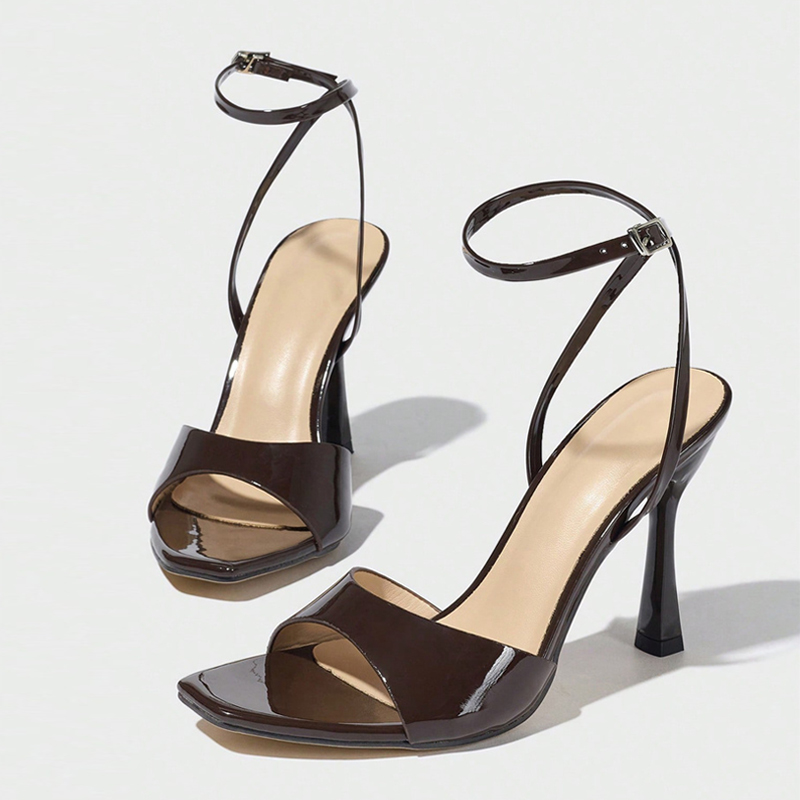Liyke موضة جديدة ساحة المفتوحة - مراجعة Leather Work Heels وسعره