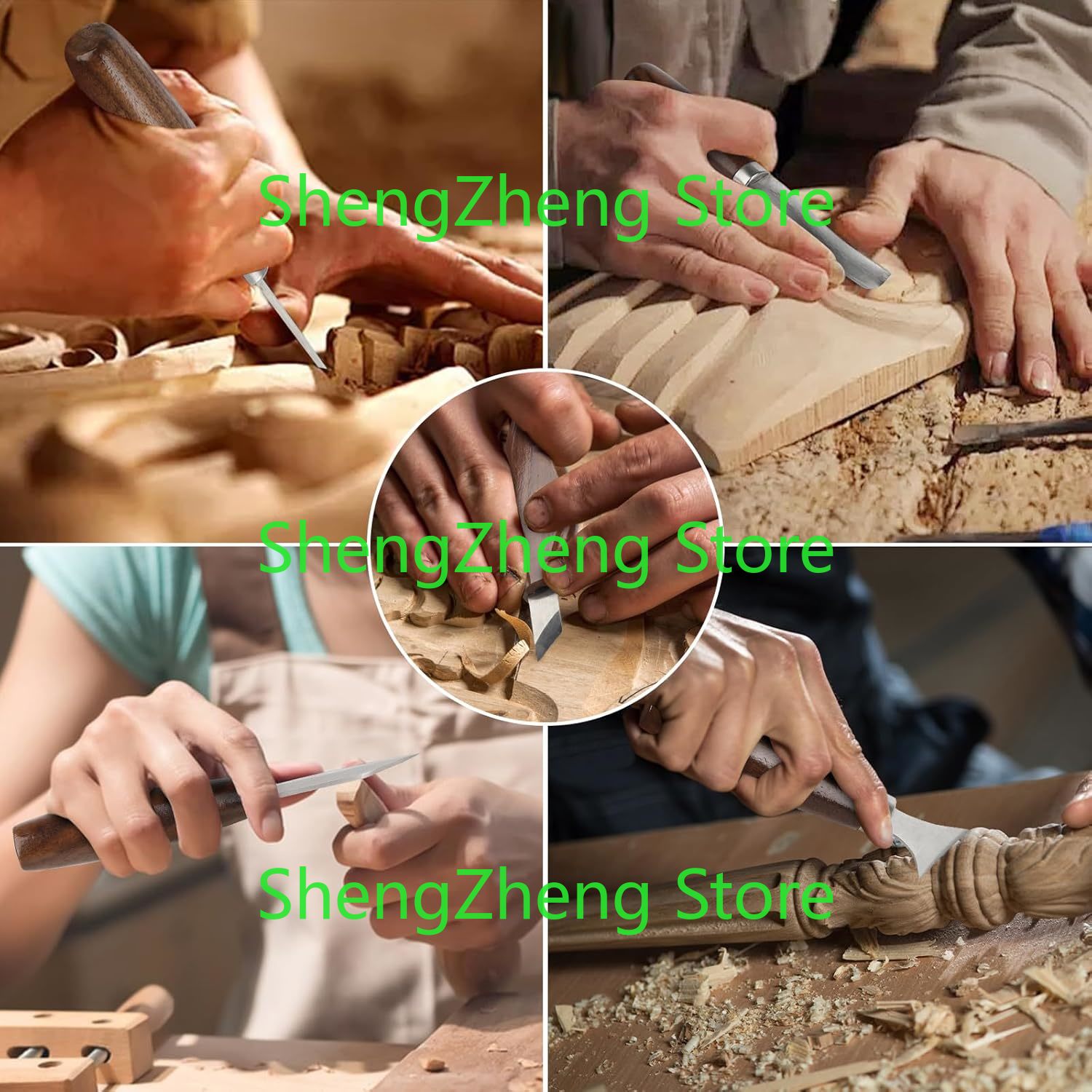 أطقم أدوات نحت الخشب طقم أدوات - مراجعة Beginner Leatherwork Kit وسعره