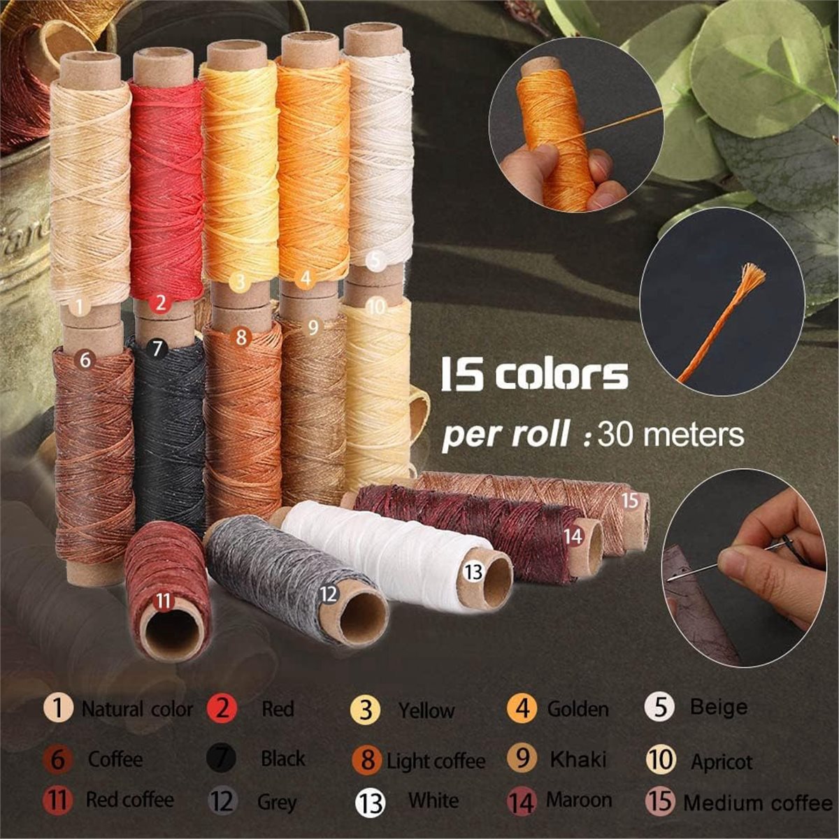 طقم أدوات عمل الجلود 66 قطعة م - مراجعة Beginner Leatherwork Kit وسعره