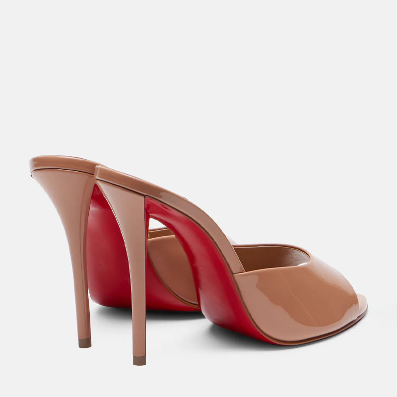 أحذية نسائية جديدة مفتوحة من ا - مراجعة Leather Work Heels وسعره