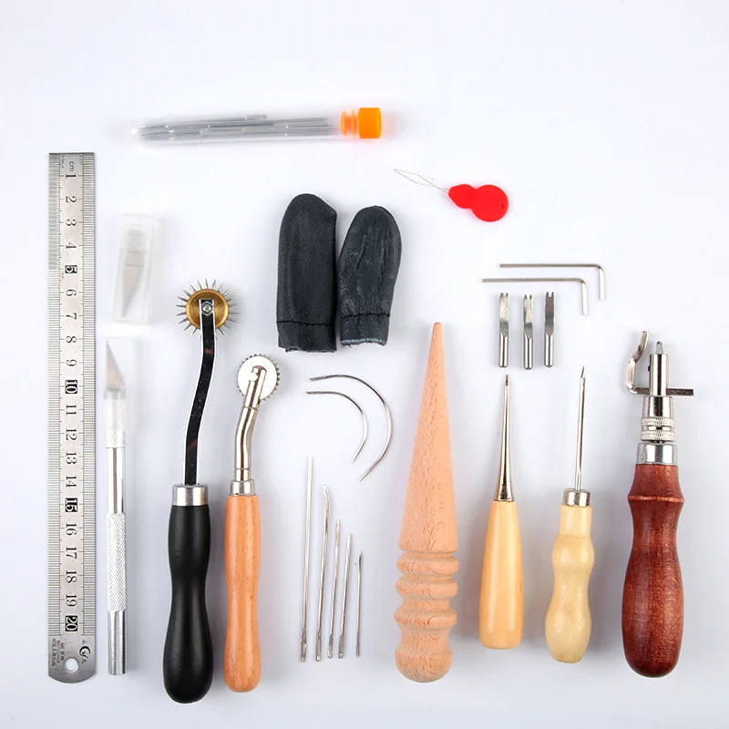 مجموعة أدوات عمل الجلود للمبتد - مراجعة Beginner Leatherwork Kit وسعره
