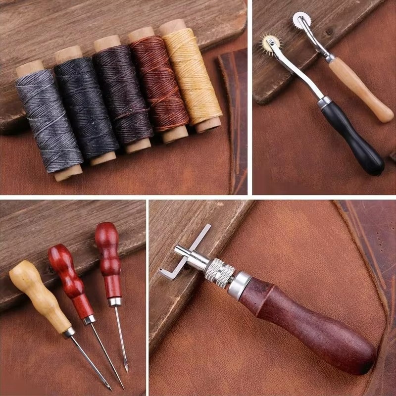 مجموعة أدوات الحرف الجلدية الا - مراجعة Leather Work Organiser وسعره