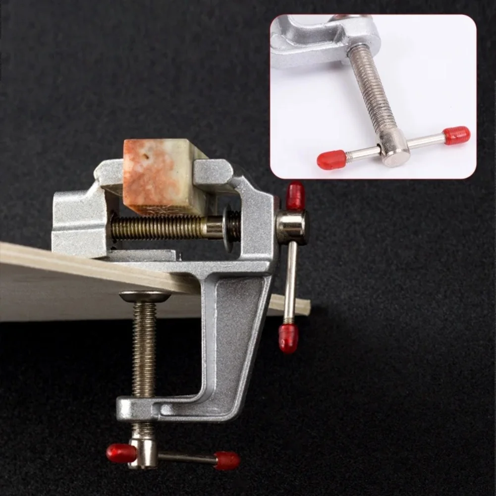 مكبس طاولة صغير محمول من الألو - مراجعة Leatherwork Vise وسعره