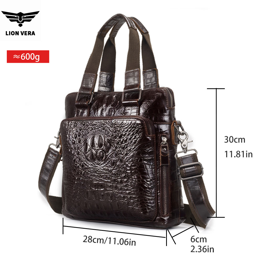 حقيبة جلدية أصلية للرجال من LI - مراجعة Leather Work Bag Men وسعره