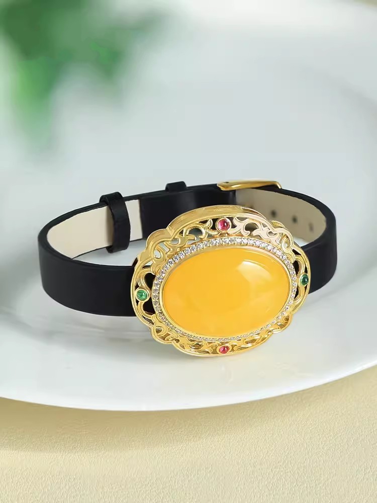مكتب السيدات العمل العنبر الطب - مراجعة Leatherwork Jewelry وسعره