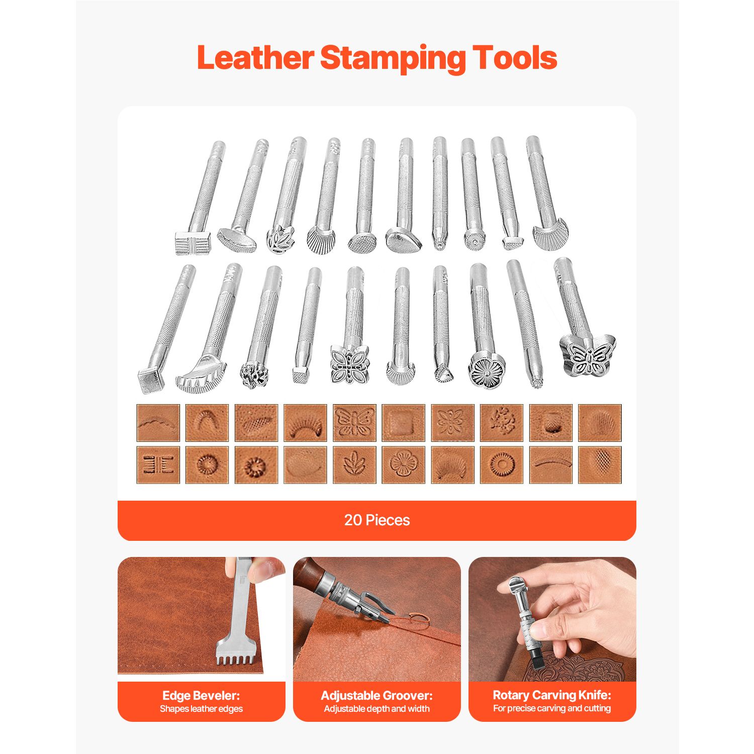 مجموعة أدوات العمل بالجلد، 92  - مراجعة Beginner Leatherwork Kit وسعره
