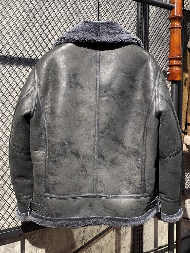 جاكيت رجالي شتوي دافئ من الجلد - مراجعة Leather Work Jacket With Hood وسعره