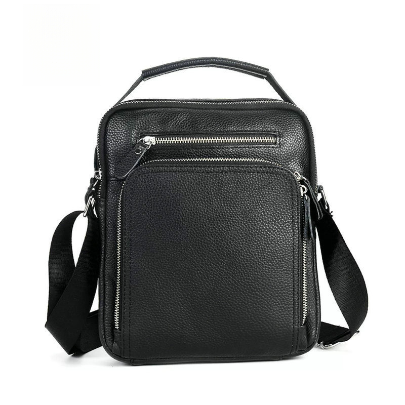 حقيبة يد رجالية من جلد البقر ا - مراجعة Leather Work Bag Men وسعره