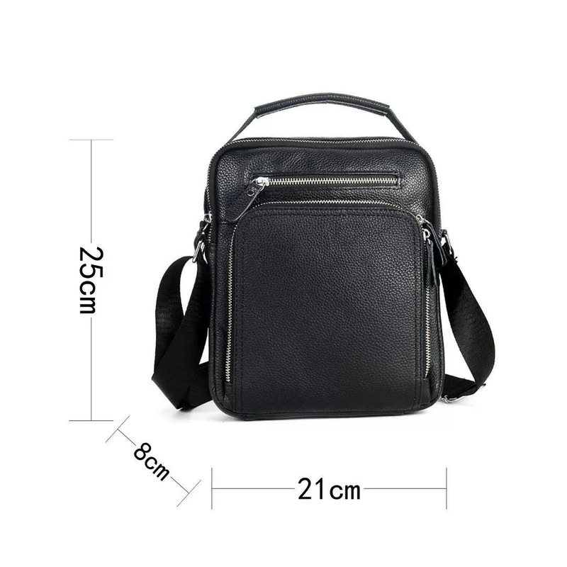 حقيبة يد رجالية من جلد البقر ا - مراجعة Leather Work Bag Men وسعره